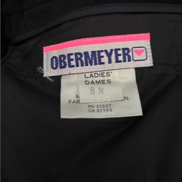 OBERMEYER WOOL BLEND Softshell In the Boot Stirrup Snow Pants  8R - Picture 9 of 11